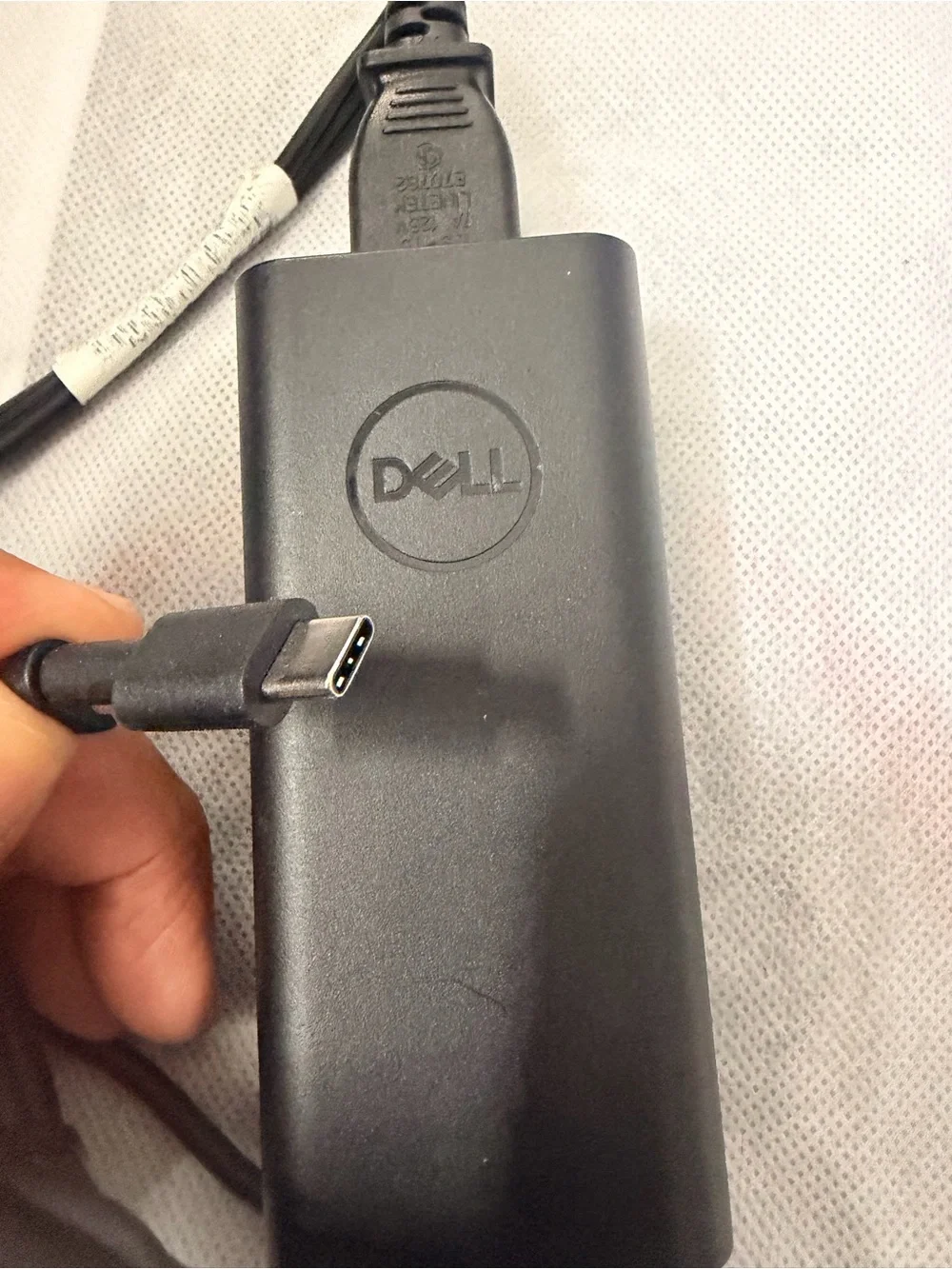 Dell 65W USB-C Laptop Power Adapter - Black